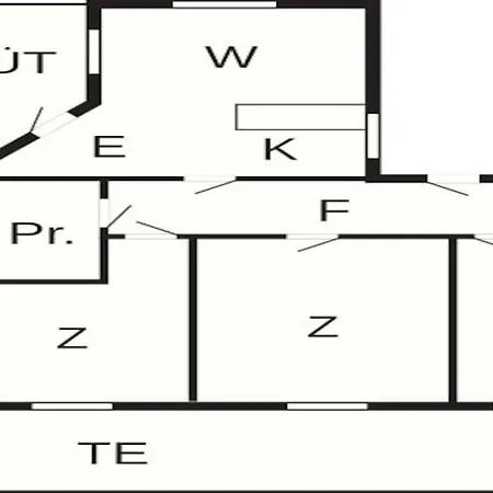 4 Person In Bl Vand Semesterbostad